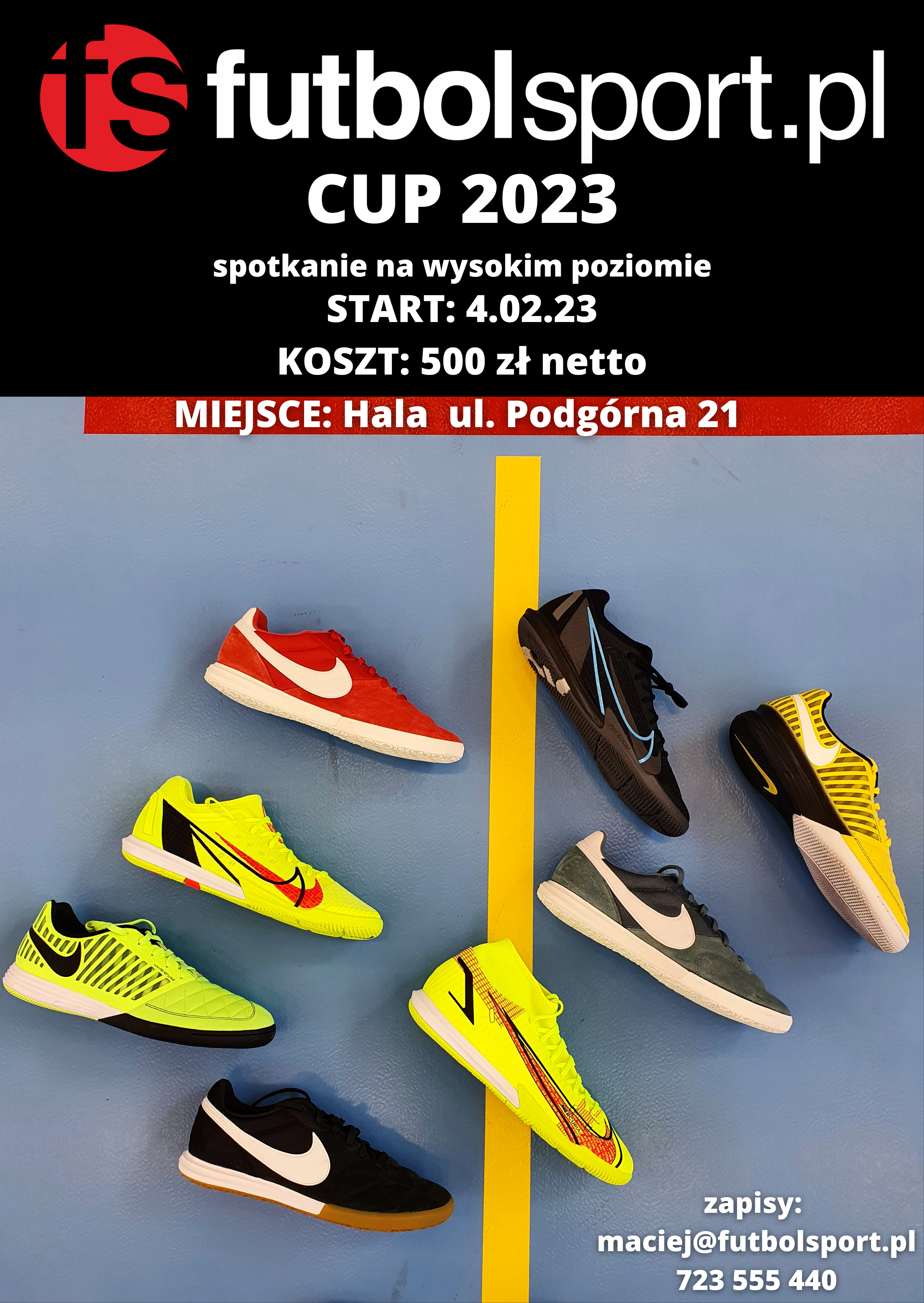 Pozostały dwa miejsca na futbolsport.pl CUP 2023